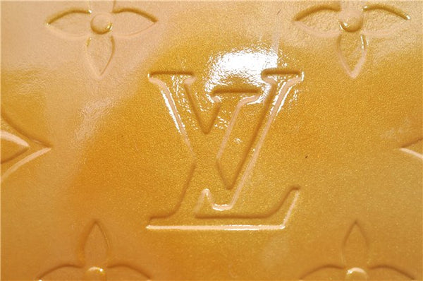 Auth Louis Vuitton Vernis Thompson Street Shoulder Bag Yellow M91008 LV 5191D