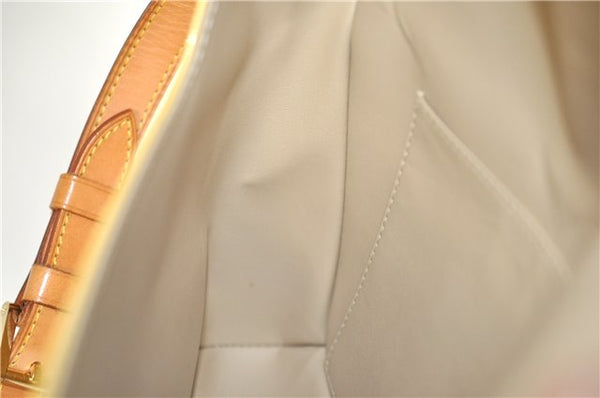 Auth Louis Vuitton Vernis Thompson Street Shoulder Bag Yellow M91008 LV 5191D