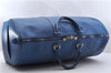 Authentic Louis Vuitton Epi Keepall 50 Boston Travel Bag Blue M42965 LV 5193D