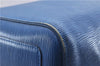 Authentic Louis Vuitton Epi Keepall 50 Boston Travel Bag Blue M42965 LV 5193D