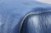 Authentic Louis Vuitton Epi Keepall 50 Boston Travel Bag Blue M42965 LV 5193D