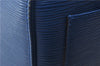 Authentic Louis Vuitton Epi Keepall 50 Boston Travel Bag Blue M42965 LV 5193D