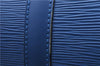Authentic Louis Vuitton Epi Keepall 50 Boston Travel Bag Blue M42965 LV 5193D