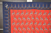 Authentic HERMES Carre 90 Scarf "LES ARTIFICIERS" Silk Navy 5193I