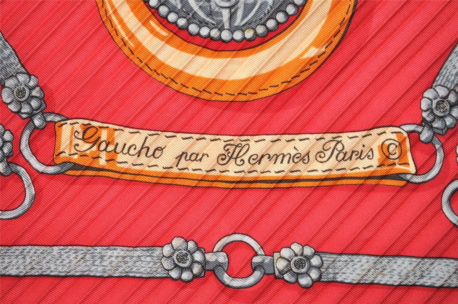 Authentic HERMES Pleats Scarf 