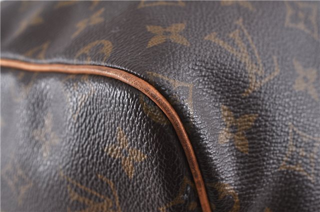 Authentic LOUIS VUITTON Monogram Keepall 55 Boston Bag M41424 LV 5196C