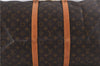 Authentic LOUIS VUITTON Monogram Keepall 55 Boston Bag M41424 LV 5196C