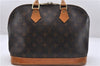 Authentic Louis Vuitton Monogram Alma Hand Bag M51130 LV 5196D