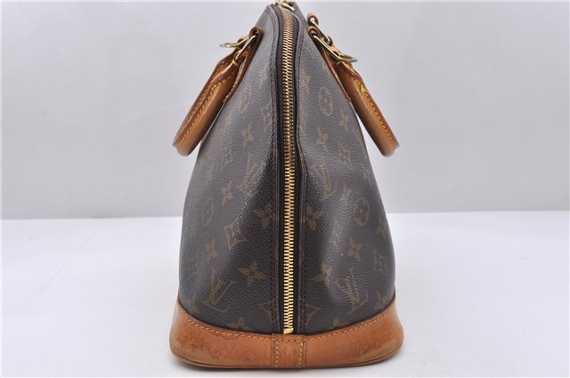 Authentic Louis Vuitton Monogram Alma Hand Bag M51130 LV 5196D