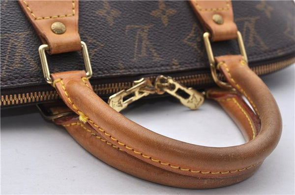 Authentic Louis Vuitton Monogram Alma Hand Bag M51130 LV 5196D