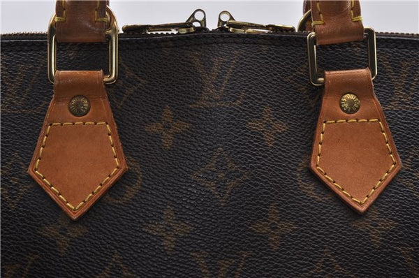 Authentic Louis Vuitton Monogram Alma Hand Bag M51130 LV 5196D