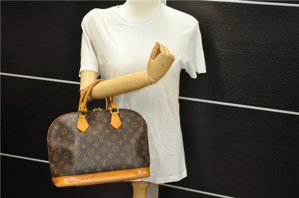 Authentic Louis Vuitton Monogram Alma Hand Bag M51130 LV 5196D