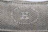 Authentic HERMES Bolide 20 Pouch Cosmetic Canvas Cotton Leather White 5196I