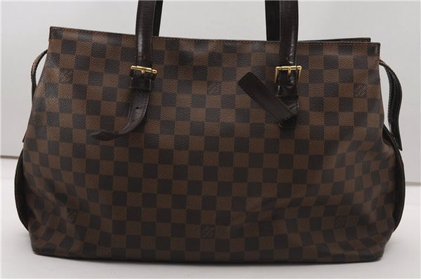Authentic Louis Vuitton Damier Chelsea Shoulder Tote Bag N51119 LV 5197F
