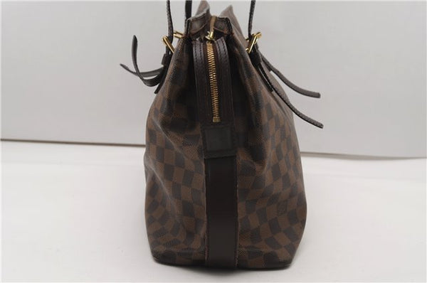 Authentic Louis Vuitton Damier Chelsea Shoulder Tote Bag N51119 LV 5197F