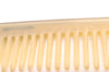 Authentic HERMES Vintage Mini Comb Buffalo Horn Motif Plastic Beige 5198I