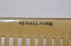 Authentic HERMES Vintage Mini Comb Buffalo Horn Motif Plastic Beige 5198I