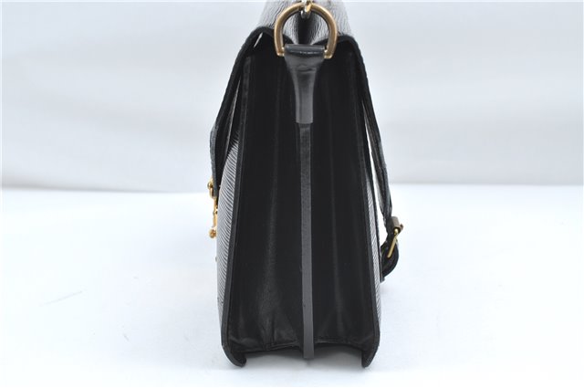 Auth Louis Vuitton Epi Biface 2Way Shoulder Hand Bag Purse Black M52322 LV 5199D