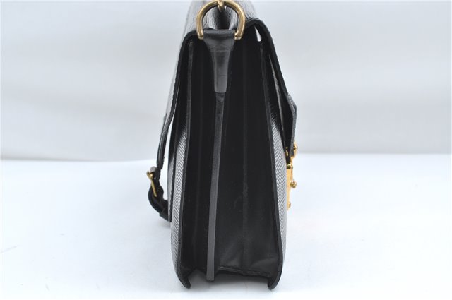 Auth Louis Vuitton Epi Biface 2Way Shoulder Hand Bag Purse Black M52322 LV 5199D