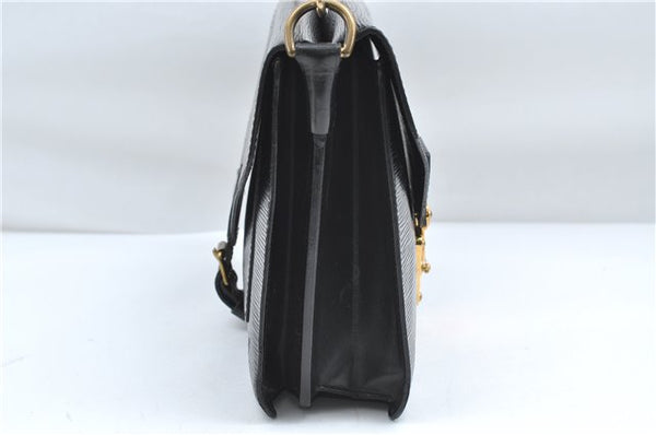Auth Louis Vuitton Epi Biface 2Way Shoulder Hand Bag Purse Black M52322 LV 5199D