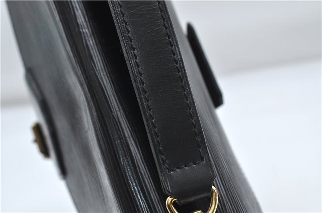 Auth Louis Vuitton Epi Biface 2Way Shoulder Hand Bag Purse Black M52322 LV 5199D