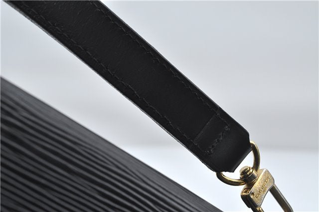 Auth Louis Vuitton Epi Biface 2Way Shoulder Hand Bag Purse Black M52322 LV 5199D