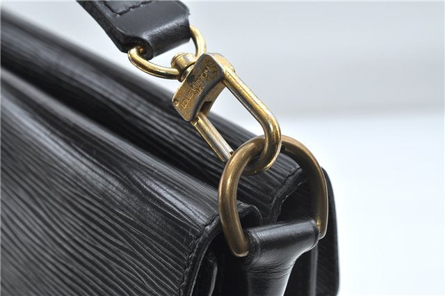 Auth Louis Vuitton Epi Biface 2Way Shoulder Hand Bag Purse Black M52322 LV 5199D