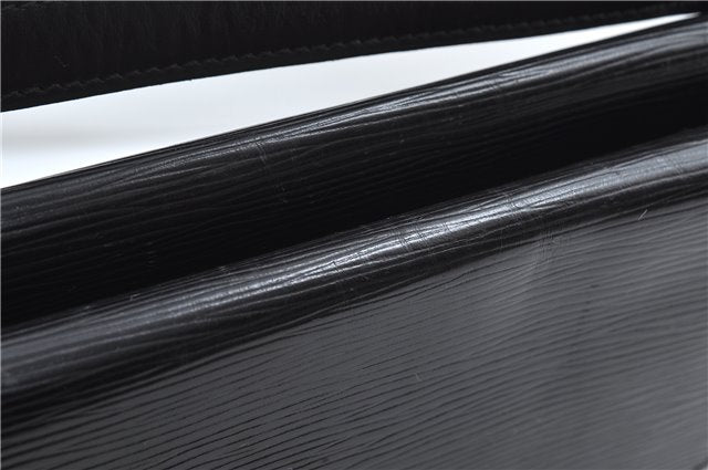 Auth Louis Vuitton Epi Biface 2Way Shoulder Hand Bag Purse Black M52322 LV 5199D