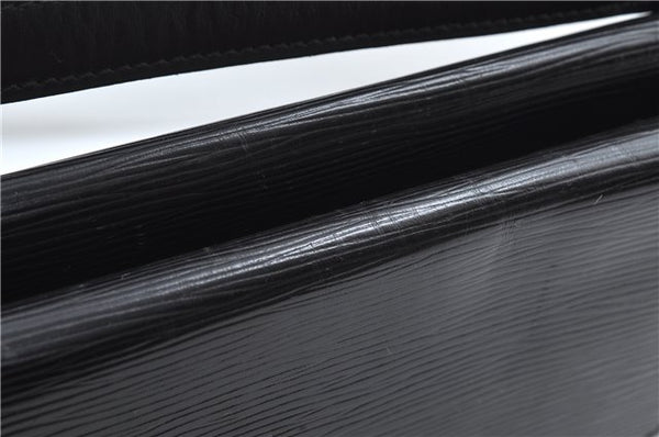 Auth Louis Vuitton Epi Biface 2Way Shoulder Hand Bag Purse Black M52322 LV 5199D