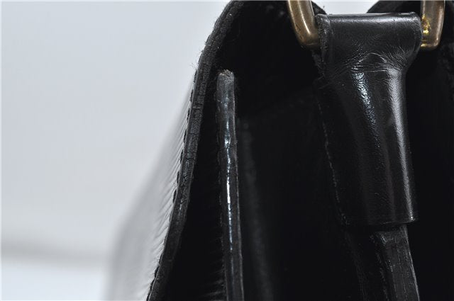 Auth Louis Vuitton Epi Biface 2Way Shoulder Hand Bag Purse Black M52322 LV 5199D