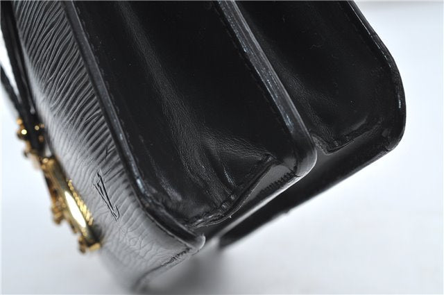 Auth Louis Vuitton Epi Biface 2Way Shoulder Hand Bag Purse Black M52322 LV 5199D