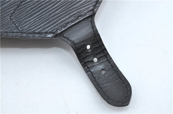 Auth Louis Vuitton Epi Biface 2Way Shoulder Hand Bag Purse Black M52322 LV 5199D