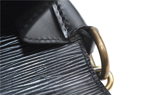 Auth Louis Vuitton Epi Biface 2Way Shoulder Hand Bag Purse Black M52322 LV 5199D