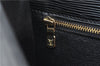 Auth Louis Vuitton Epi Biface 2Way Shoulder Hand Bag Purse Black M52322 LV 5199D