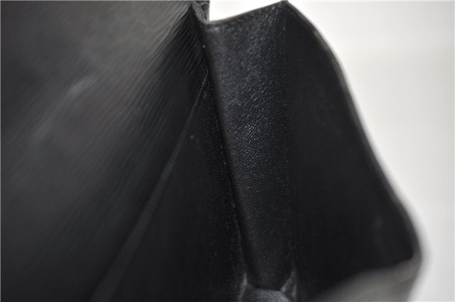 Auth Louis Vuitton Epi Biface 2Way Shoulder Hand Bag Purse Black M52322 LV 5199D