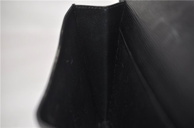 Auth Louis Vuitton Epi Biface 2Way Shoulder Hand Bag Purse Black M52322 LV 5199D