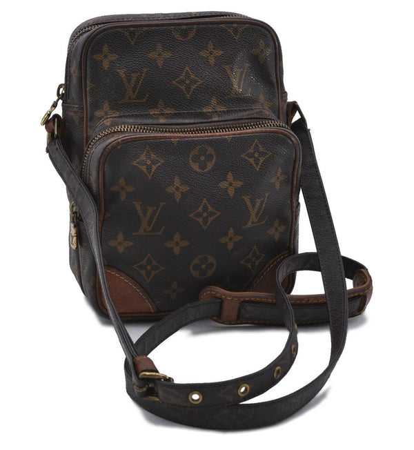 Authentic LOUIS VUITTON Monogram Amazone Shoulder Cross Body Bag M45236 LV 5200C