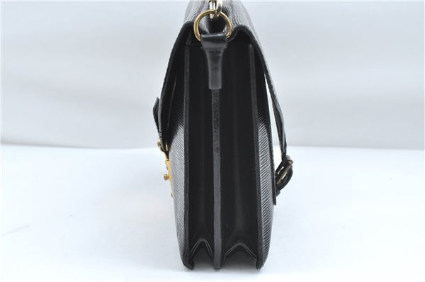 Auth Louis Vuitton Epi Biface 2Way Shoulder Hand Bag Purse Black M52322 LV 5200D