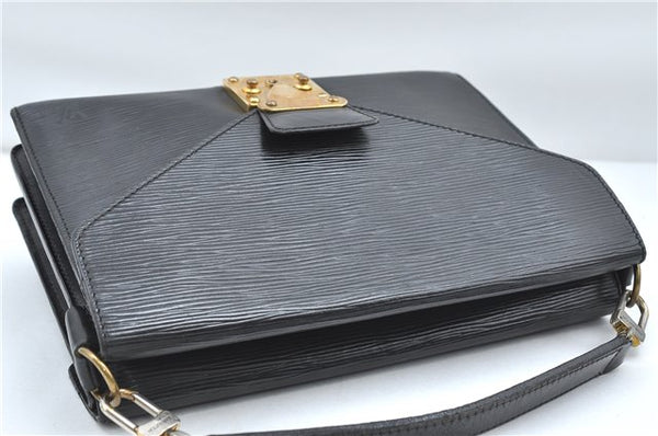 Auth Louis Vuitton Epi Biface 2Way Shoulder Hand Bag Purse Black M52322 LV 5200D