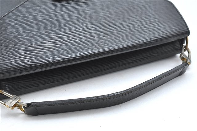 Auth Louis Vuitton Epi Biface 2Way Shoulder Hand Bag Purse Black M52322 LV 5200D