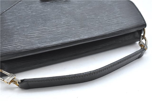 Auth Louis Vuitton Epi Biface 2Way Shoulder Hand Bag Purse Black M52322 LV 5200D