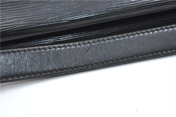 Auth Louis Vuitton Epi Biface 2Way Shoulder Hand Bag Purse Black M52322 LV 5200D