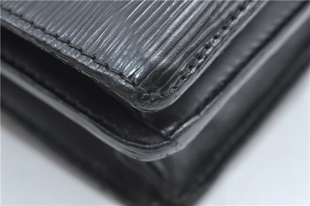 Auth Louis Vuitton Epi Biface 2Way Shoulder Hand Bag Purse Black M52322 LV 5200D