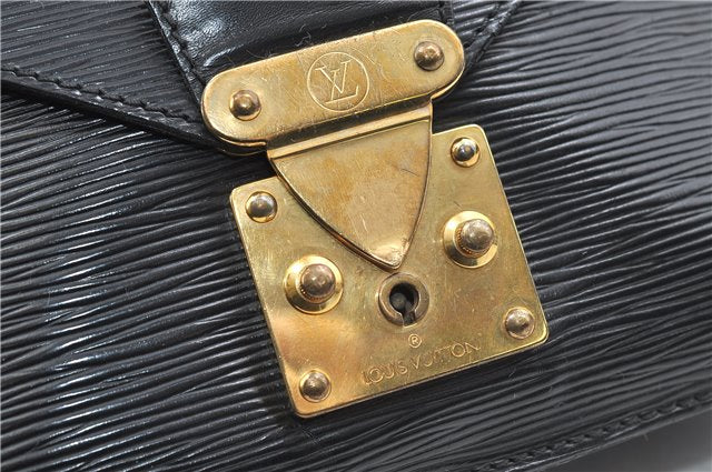 Auth Louis Vuitton Epi Biface 2Way Shoulder Hand Bag Purse Black M52322 LV 5200D