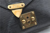 Auth Louis Vuitton Epi Biface 2Way Shoulder Hand Bag Purse Black M52322 LV 5200D