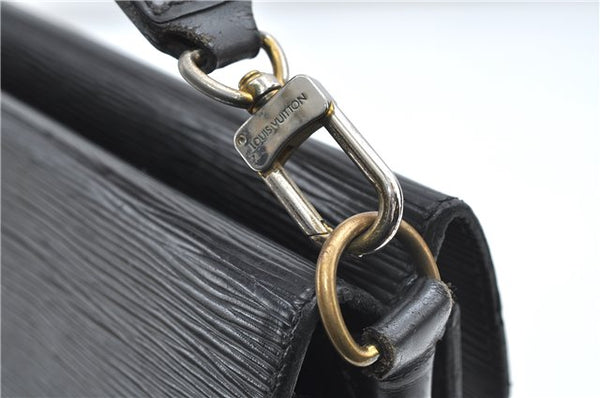 Auth Louis Vuitton Epi Biface 2Way Shoulder Hand Bag Purse Black M52322 LV 5200D