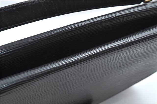 Auth Louis Vuitton Epi Biface 2Way Shoulder Hand Bag Purse Black M52322 LV 5200D