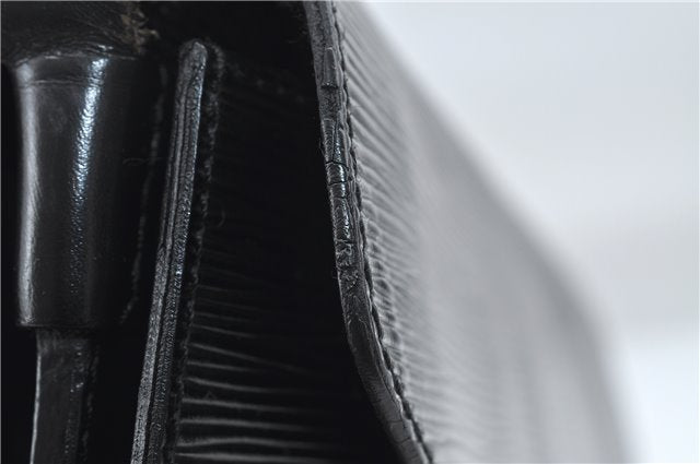 Auth Louis Vuitton Epi Biface 2Way Shoulder Hand Bag Purse Black M52322 LV 5200D