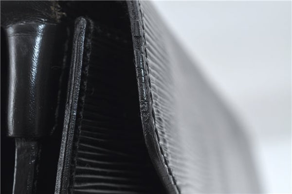 Auth Louis Vuitton Epi Biface 2Way Shoulder Hand Bag Purse Black M52322 LV 5200D