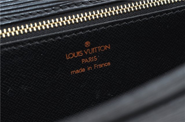 Auth Louis Vuitton Epi Biface 2Way Shoulder Hand Bag Purse Black M52322 LV 5200D